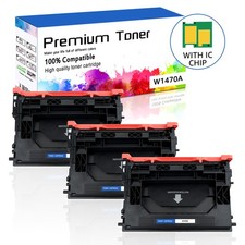 3x W1470A Toner Cartridge with Chip for 147A HP LaserJet M612dn MFP M635h M636fh picture