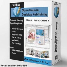 NEW Desktop Publisher Professional Publishing Print Design Software Program CD picture