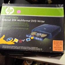 HP dvd1040e External 20X USB DVD/CD Writer Drive LightScribe Black picture