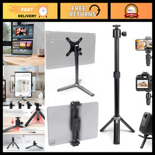 Adjustable Portable Metal Monitor Tablet Stand Tripod - Height & Angle Adjustabl picture