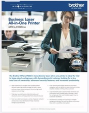 Brother MFC-L6900DW B&W Laser Wireless All-In-One Scan Copy Fax Duplex picture