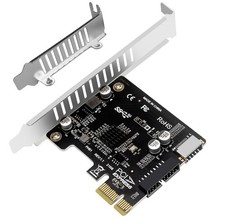 PCI-E 1X to USB 3.2 GEN1 Type-E Front Panel Header and 19PIN Port USB Expainsion picture
