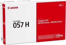 Canon Genuine Toner Cartridge 057H Black, High Capacity (3010C001), 1-Pack picture