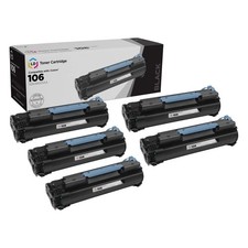 LD Comp Canon 106 0264B001AA 5pk Black 6530 6540 6550 6560 6580 6590 6595 picture