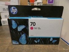 HP 70 Magenta 130ml Ink Cartridge C9453A OEM Expired 2015 DesignJet (New) picture