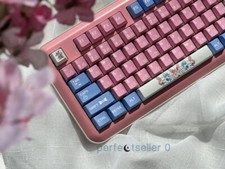 Anime Sylveon Keycap Button PBT Sublimation 142 Keys Cherry MX Gift For Keyboard picture