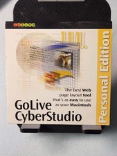 GoLive CyberStudio Personal Edition Software for Macintosh picture