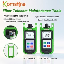 FTTH Fiber Cable Tester KPM-35 -70~+6dBm, KLS-35 SM 1310/1550nm Wavelength Test picture