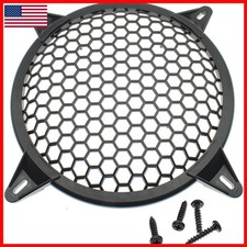OZXNO 2 Pack 10 Inch Subwoofer Speaker Grills Waffle Guard ABS Mesh Round picture