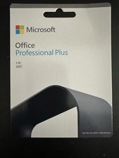 Microsoft Office 2021 Professional Plus - New Factory Product Key Card picture