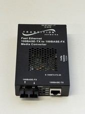 Transition Networks Fast Ethernet  100Base-TX to 100Base-FX Media Converter picture