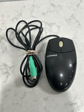 Logitech Compaq Ball Mouse PS/2 Connector wired 334684 UNTESTED picture