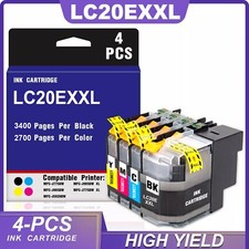4PK LC20EXXL Ink for Brother MFC-J775DW J5920DW J985DW XL (Compatible) picture