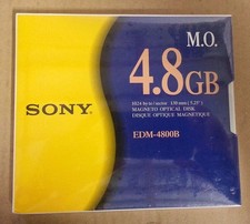 SONY EDM-4800B NEW SEALED  MO Media 4.8GB RW Optical Disk EDM-4800C 1 Piece  picture