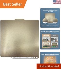 Upgraded Thicker 0.77mm PEI Build Plate with QR Code, 257x257mm Double-Sided ... picture