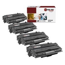 4Pk LTS 14X CF214X Black HY Compatible for HP LaserJet 700 M725z+ MFP Toner picture