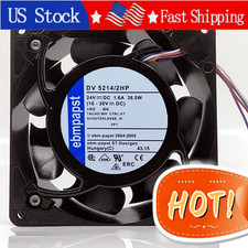 1PCS New Ebmpapst DV5214/2HP 24V 38.5W 4-wires Control Cabinet Fan Fast Ship picture