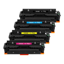 4x Toner Compatible With HP 410X CF410X CF411 CF412 CF413 MFP M377dw MFP M477fnw picture