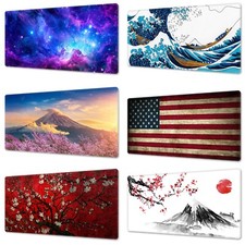 Water Resistance 3MM Thick Mouse Desk Mat with Non-Slip Pad (31.5 x 15.7 Inch) picture