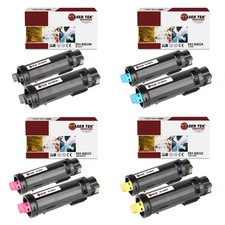 8Pk LTS 825 B C M Y Compatible for Dell H625cdw H825cdw, S2825cdn Cartridge picture