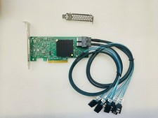 LSI 9300-8i 12Gbps SAS HBA IT mode ZFS FreeNAS unRAID +2* SFF-8643 SATA Cable US picture