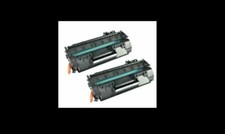  2 x MICR Toner Cartridge (05A) for HP CE505A LaserJet P2035, P2035n, P2050 picture