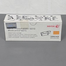 Xerox Phaser 6000/6010 WorkCentre 6015 Yellow Toner Cartridge 106R01629 Sealed picture