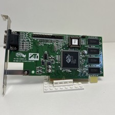 RARE VINTAGE 1998 ATI RAGE 3D IIC 8 MB AGP VIDEO CARD PN: 109-52800-01 MXB166 picture