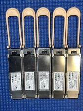 LOT OF 5) JUNIPER JNP-QSFP-100G-SR4 740-061405 100GBASE-QSFP28 850NM TRANSCEIVER picture