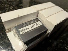 5x Compatible With 702XL Black Ink Cartridge For Epson Workforce WF 3720 3725 picture