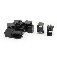10Pcs RJ9 RJ10 RJ22 4P4C 4-Position Handset Female Connectors picture