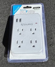 ADURO SURGE MULTI CHARGING STATION WITH 4 OUTLETS & DUAL USB PORTS picture