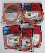 Tripp-Lite 5M Duplex Multimode 50/125 Fiber Optic Patch Cable (Lot of 7) picture