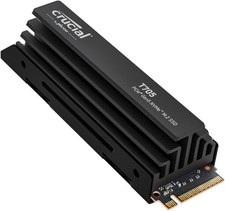 Crucial T705 1TB PCIe Gen5 NVMe SSD Heatsink 13,600MB/s TLC CT1000T705SSD5 picture