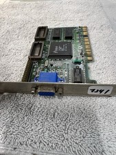 Jaton TVGA57PCI Trident TGUI9680-1 PCI VGA Video Graphics Card DOS Win95 Working picture