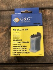 G & G Ink Cartridge for Brother MFC 3220c/3320cn/3420c/3820cn Black picture