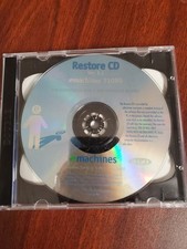 eMachines  Restore CD T1090 Ver 1.1 Complete 2 Disks Set picture
