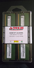 A-Tech 64GB (2x32GB) DDR5-4800 PC5-38400 ECC Registered RDIMM 288p picture
