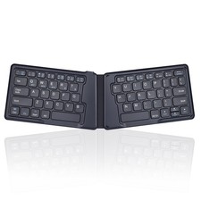 PERIBOARD-805E US Wireless Foldable Ergonomic Bluetooth Keyboard Ultra-Thin X picture