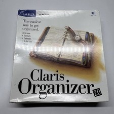 Claris Organizer 2.0 for Macintosh , Complete 1996 Brand New picture