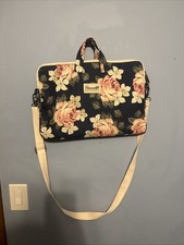 Canvaslife White Rose Patten Laptop Sleeve 14 inch 14.0 inch Laptop case Bag picture