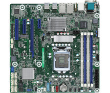 ASRock Rack E3C246D4U2-2T LGA1151 8xSATA Dual DDR4 mATX 10GbE Support Server NAS picture