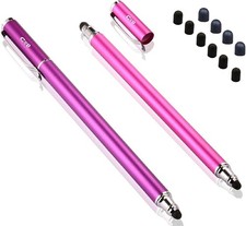 2 Pcs Stylus Pen Pens For Touch Screens IPad IPhone Tablets Stylists Fine Tip US picture