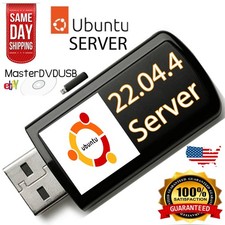 Ubuntu Server 22.04.4 LTS Bootable USB (64-bit, Legacy & UEFI Compatible) picture