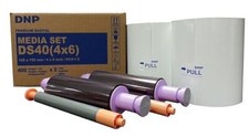 DNP DS40 (4X6) MEDIA KIT (2 ROLLS PER BOX). 400 PRINTS PER ROLL. picture