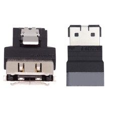 CY 2pcs/lot ESATA to SATA 7Pin Male to ESATA Female & External Adapter Extender picture