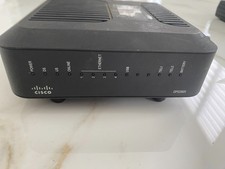 CISCO DPQ3925 8x4 DOCSIS 3.0 Wireless Telephony Gateway Modem Router Black USED picture