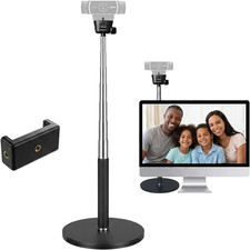 Lentok Webcam Stand for Desk, Telescopic Webcam Mount Camera Stand for Logitech picture