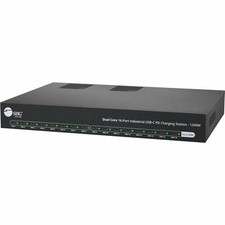 SIIG Dual Core 16-Port Industrial USB-C PD Charging Station - 1200W picture