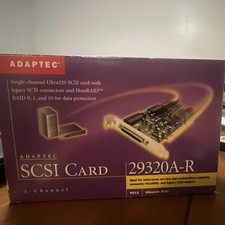 Adaptec 29320A-R Ultra320 SCSI PCI-X HostRAID Controller Kit Open Box picture